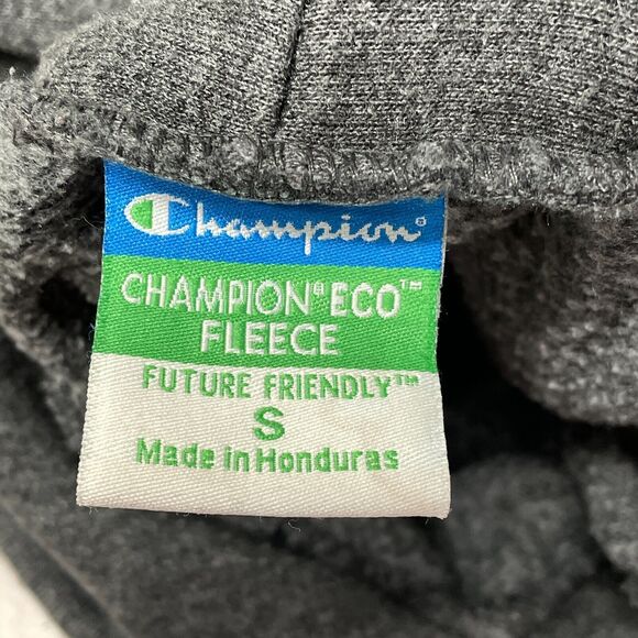 Champion Roanoke College Pullover Hoodie Sweatshirt Size Small Gray B355 -2 - Picture 8 of 15